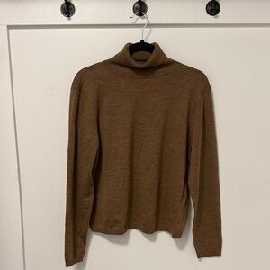 Pendleton Tan Merino Wool Sweater